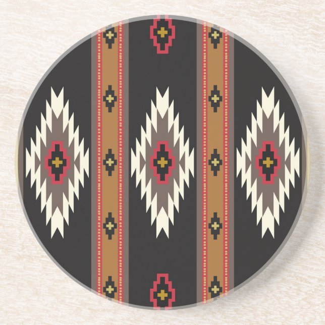 Navajo Design 7 Bandana Underlägg (Framsidan)
