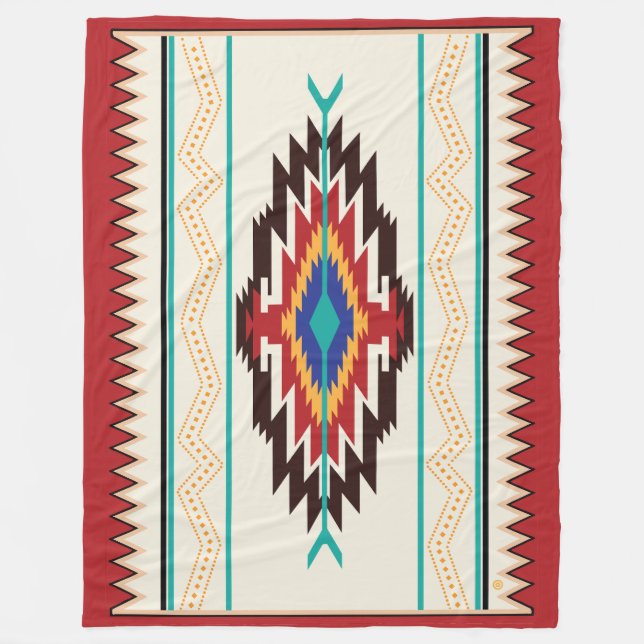 Navajo Fleecefilt (Framsidan)