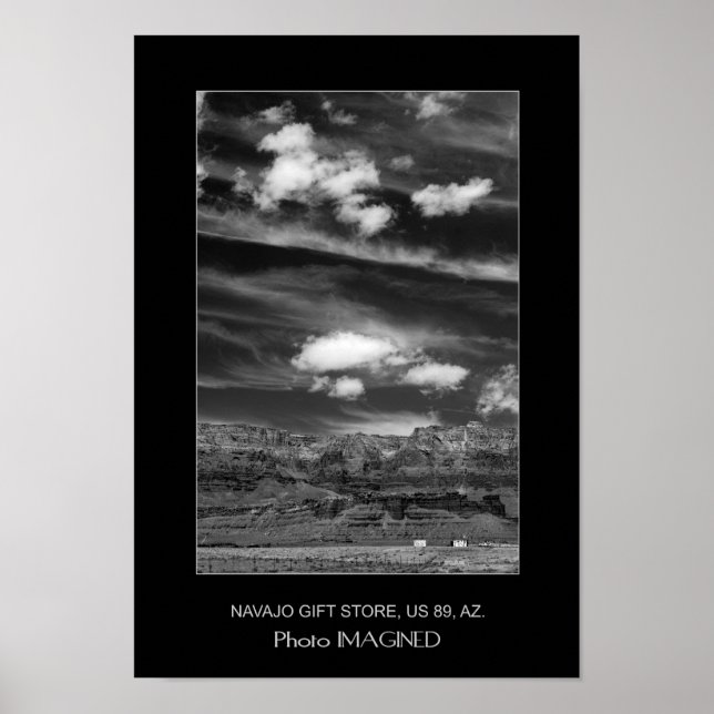 NAVAJO GIFT SHOP, US 89, AZ., US POSTER (Framsidan)