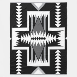 Navajo Indian Design Fleece Blanket