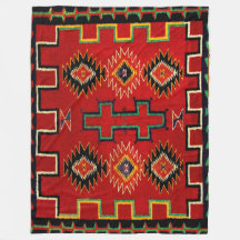NAVAJO INDIAN HORSE SADDLE BLANKET REPRINT
