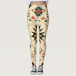Navajo Inspired Aztec Leggings