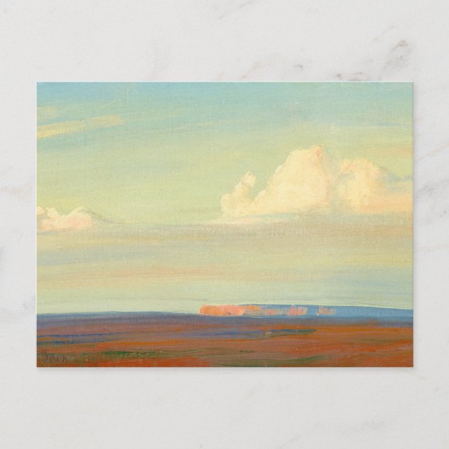 Navajo Land, sydvästra Chinle av Maynard Dixon Vykort (Framsida)