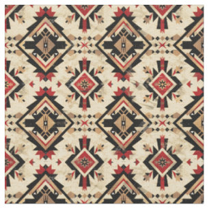 Navajo Matta Mönster-Southwest-stammen Tyg