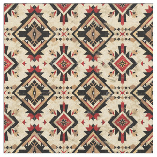 Navajo Matta Mönster-Southwest-stammen Tyg