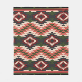 Navajo Mönster 11 Fleecefilt