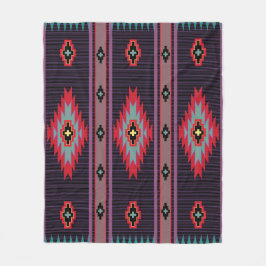 Navajo Mönster 7 Fleecefilt