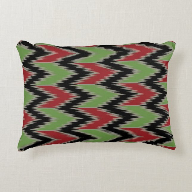 Navajo Mönster Design-11 Blanket Prydnadskudde (Framsidan)