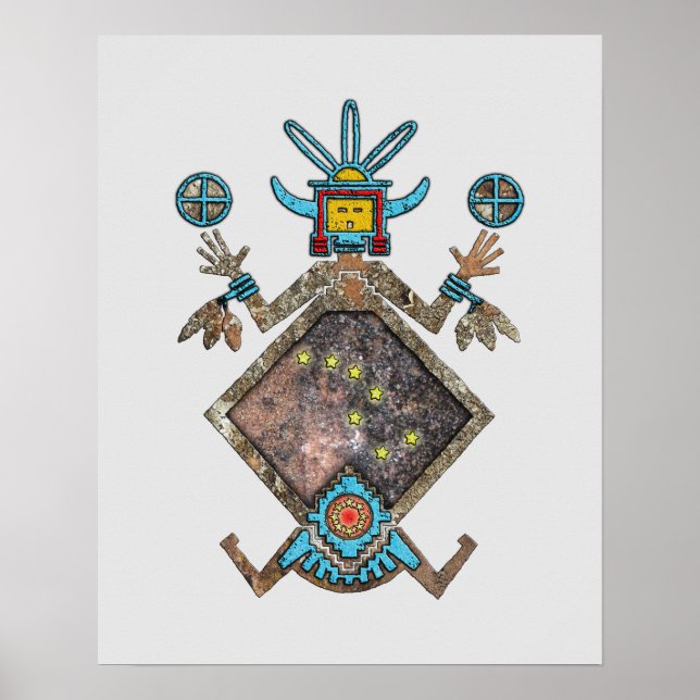 Navajo Mythology Poster (Framsidan)