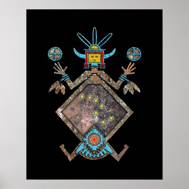 Navajo Mythology Poster (Framsidan)