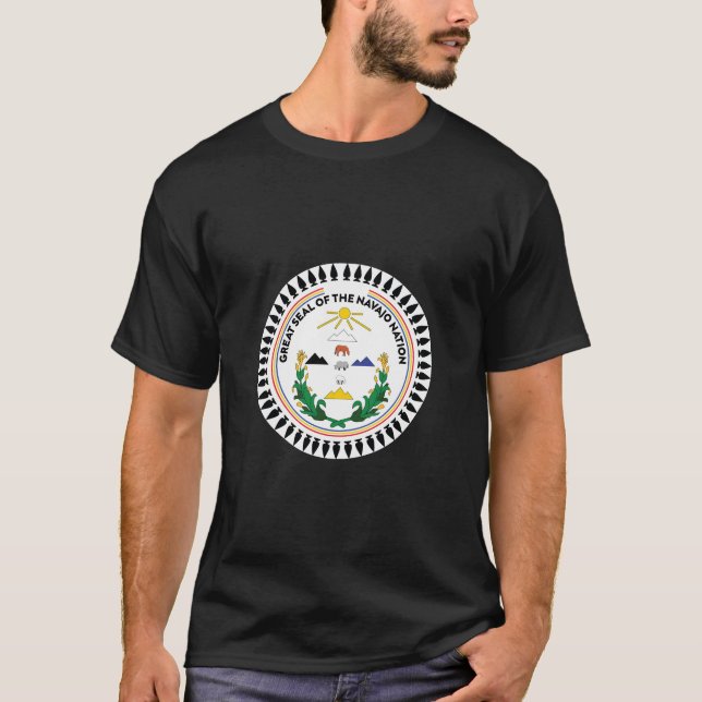 Navajo-nationens Underbara sigill| navajo-nationen T Shirt (Framsida)