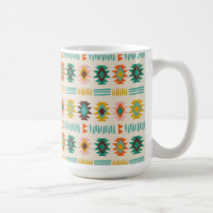 Navajo Native American Mönster Kaffemugg