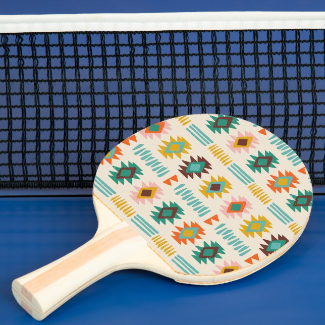 Navajo Native American Mönster Pingisracket (Insitu)