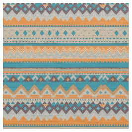 Navajo Native Indian Design Fabric Tyg