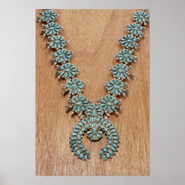 Navajo necklace poster (Framsidan)