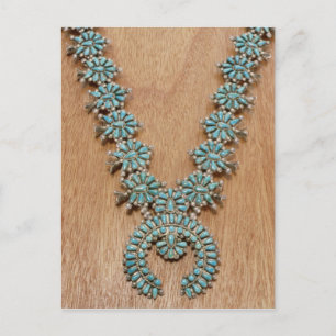 Navajo necklace vykort