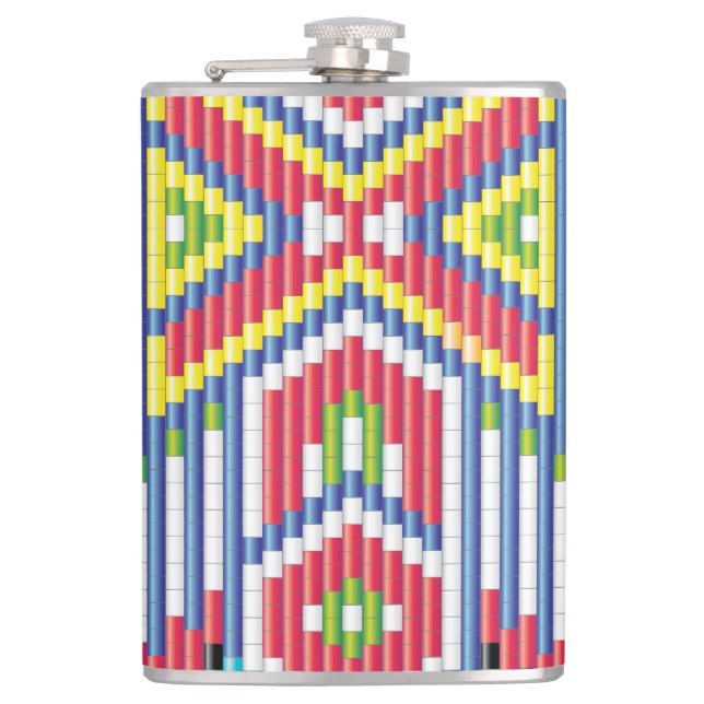 Navajo-pärlmönster Fickplunta (Framsidan)