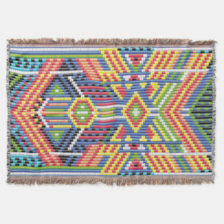 Navajo-pärlmönster Filt