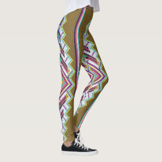 Navajo-pärlmönster Leggings