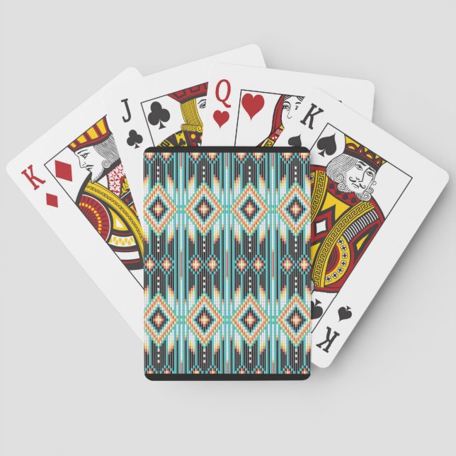 Navajo-pärlor Casinokort (Baksidan)