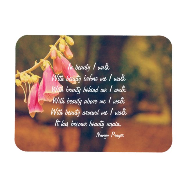 Navajo Prayer Walk i Beauty Magnet (Horisontell)