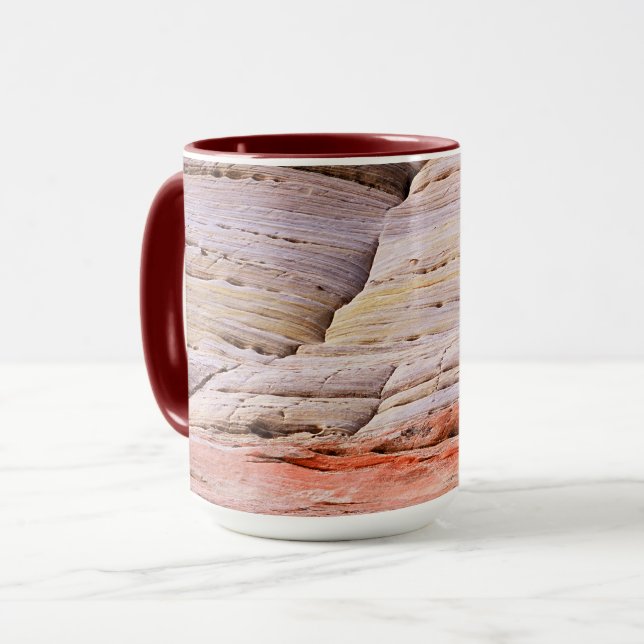 Navajo Sandstenstextur Mugg (Framsida vänster)