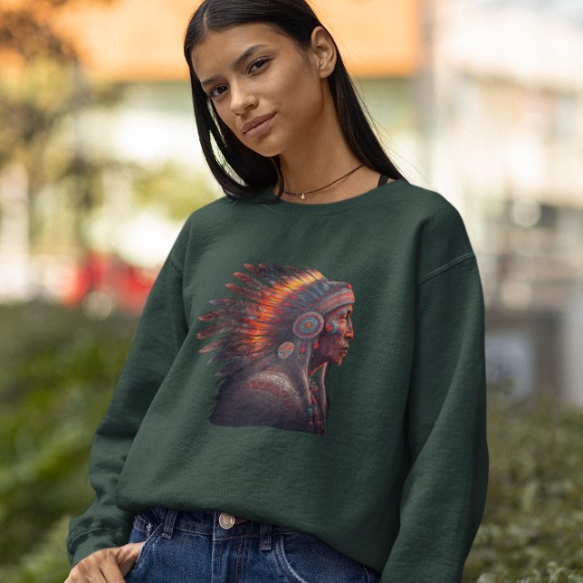 Navajo Shaman Sweatshirt T Shirt (Skapare uppladdad)