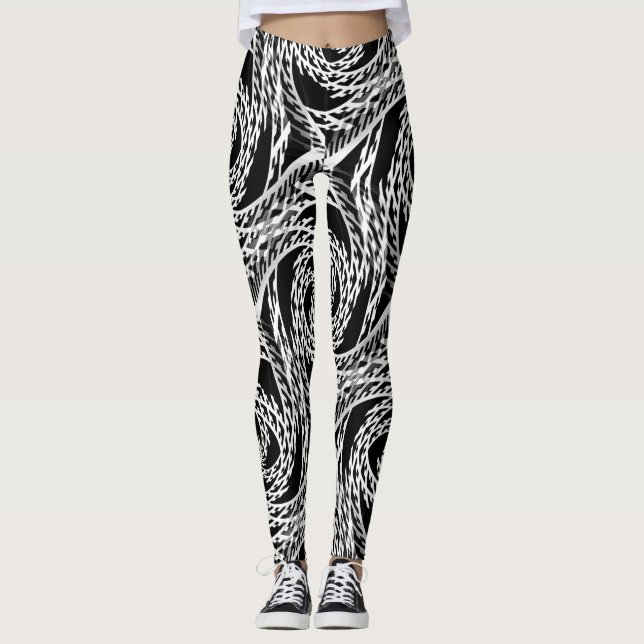 Navajo Swirls.. Leggings (Framsida)