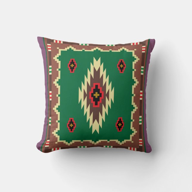 Navajo Throw Pillow 2 Kudde (Framsida)