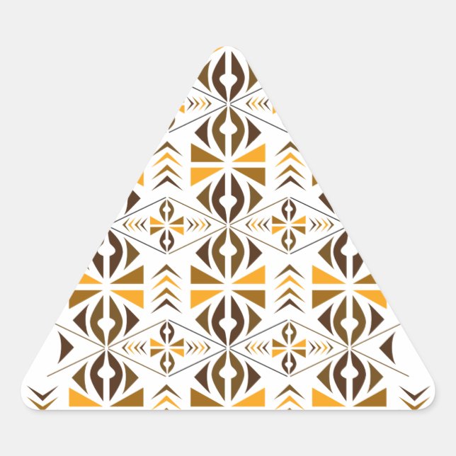 Navajo Triangelformat Klistermärke (Framsida)