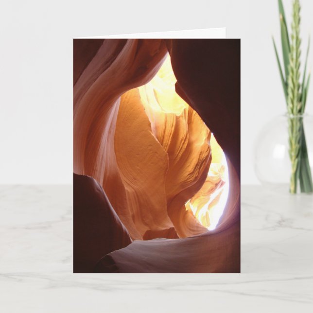 Navajo Upper Antelope Canyon (3) - kort (Framsida)