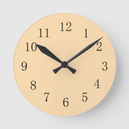 Navajo White Kitchen Wall Clock Rund Klocka