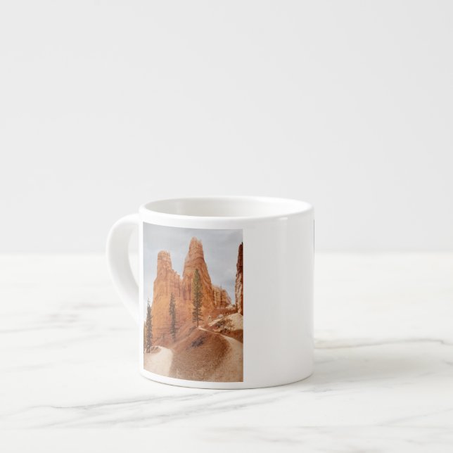 Navajoen kretsar slingan, den Bryce kanjonen Espressomugg (Framsida vänster)