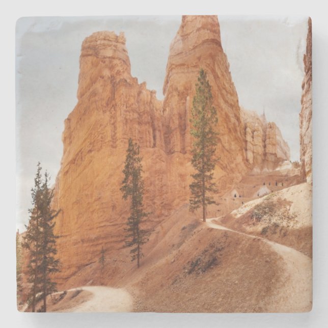 Navajoen kretsar slingan, den Bryce kanjonen Stenunderlägg (Framsidan)