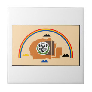 Navajonationflagga Kakelplatta