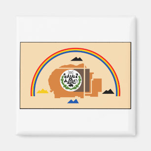 Navajonationflagga Magnet