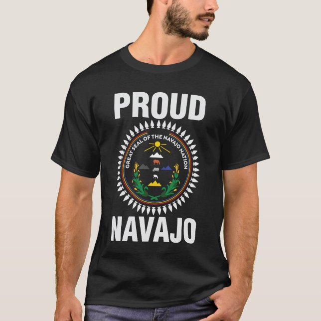 Navajos underbara sigill t shirt (Framsida)