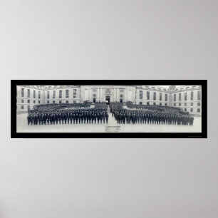 Naval Academy Midskemen Photo 1922 Poster