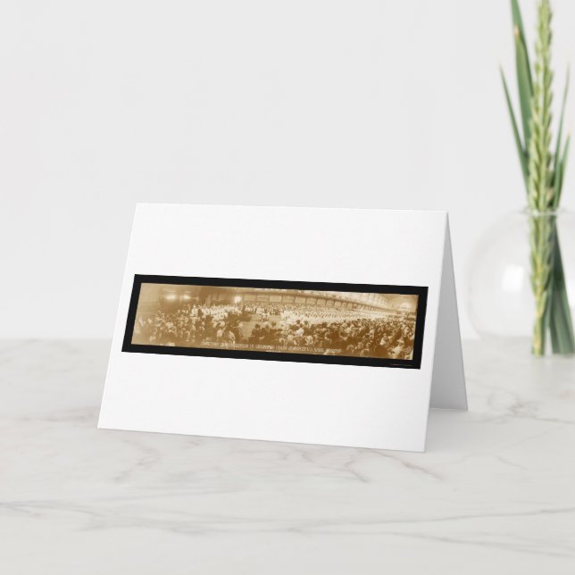 Naval Academy Studenten Photo 1919 Kort (Framsida)