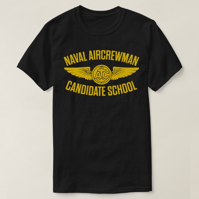 Naval Aircrewman Candidate School Shirt T (Design framsida)
