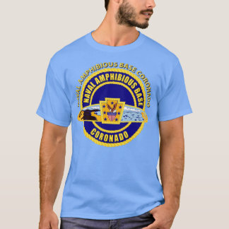 Naval Amphibious Base Coronado w Txt T Shirt
