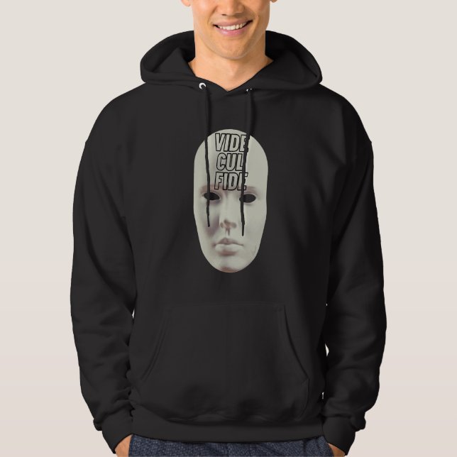 Nåväl, att varor som undertecknats av Retro Humor  Hoodie (Framsida)