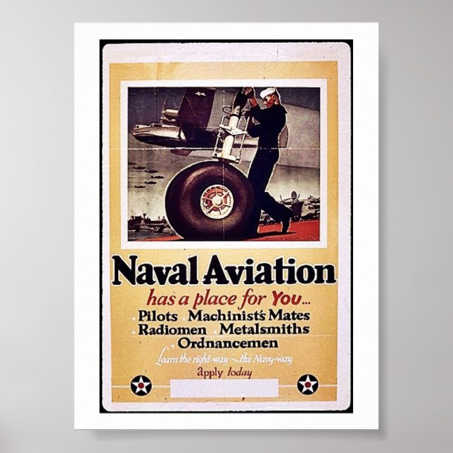 Naval Aviation Poster (Framsidan)
