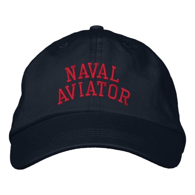 Naval Aviator Broderad Keps (Framsida)