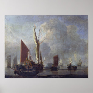 Naval Battle Poster