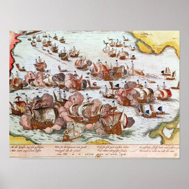 Naval Combat Poster (Framsidan)