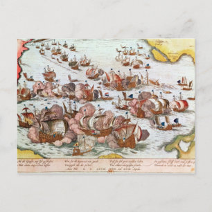 Naval Combat Vykort