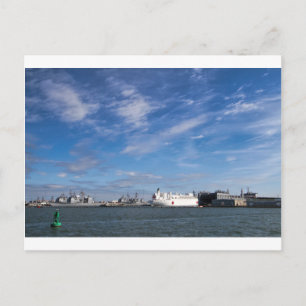 Naval Fraktass Norfolk Virginia Vykort