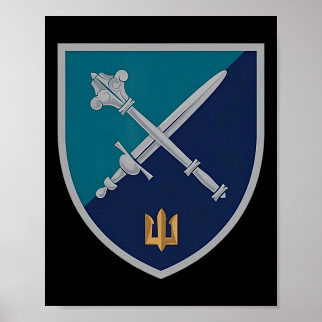Naval Infantry Corps Command (ukraine) Ukrainian M Poster (Framsidan)