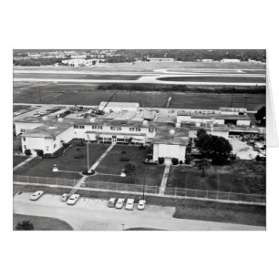 Naval Luft Station Fort Lauderdale på 1950-talet Hälsningskort